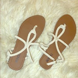 Bongo Sandals White